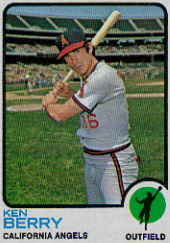 1973 Topps Baseball Cards      445     Ken Berry